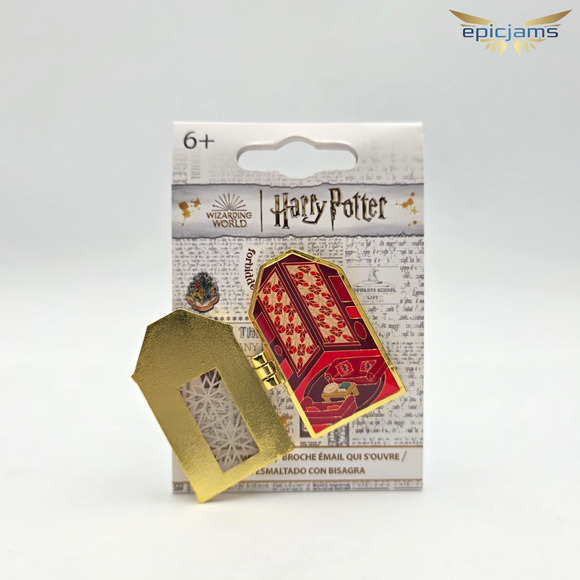 Loungefly Harry Potter Gryffindor Window Hinge Enamel Pin New - Picture 2 of 2